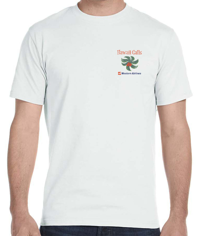 Hawaii Calls Western Airlines T-Shirt