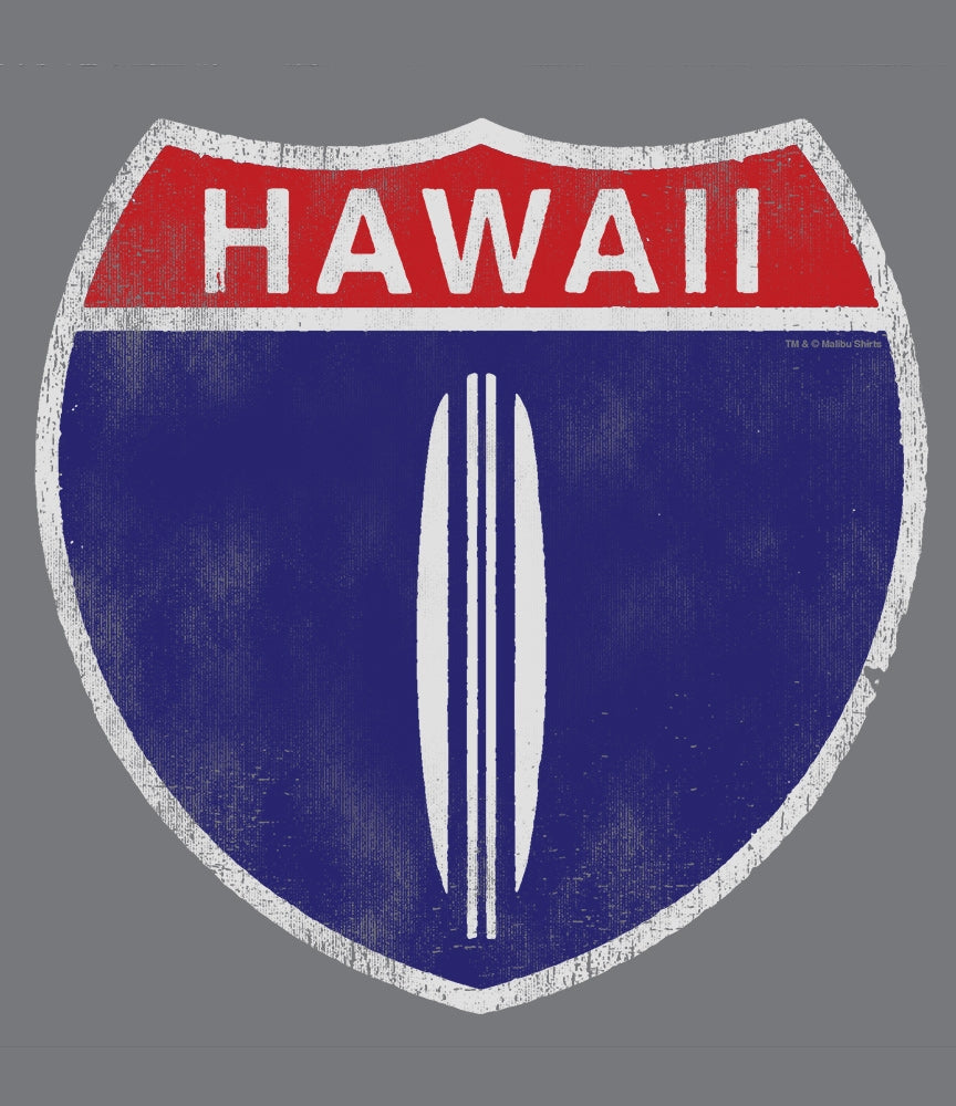 Hawaii Highway 1 Kid's Shirt