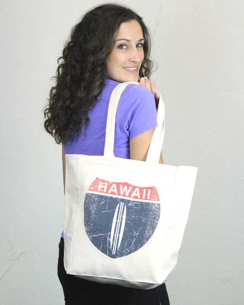 Hawaii Hwy 1 Tote Bag