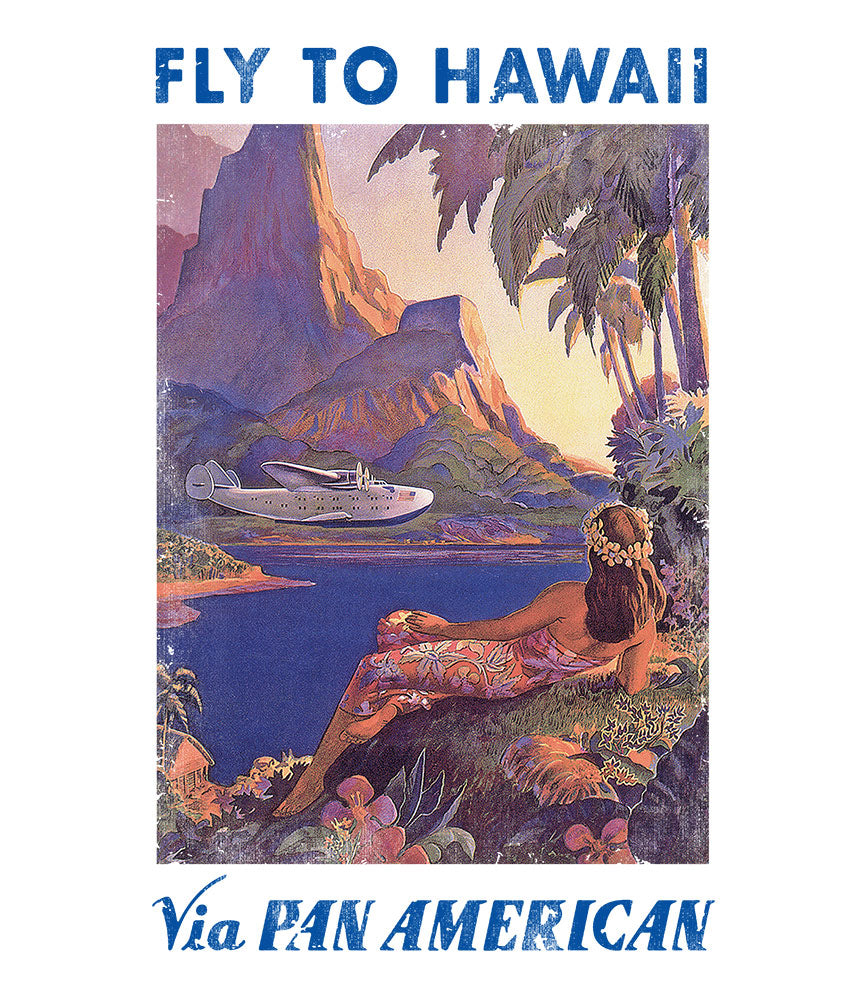 Hawaii via Pan Am T-Shirt