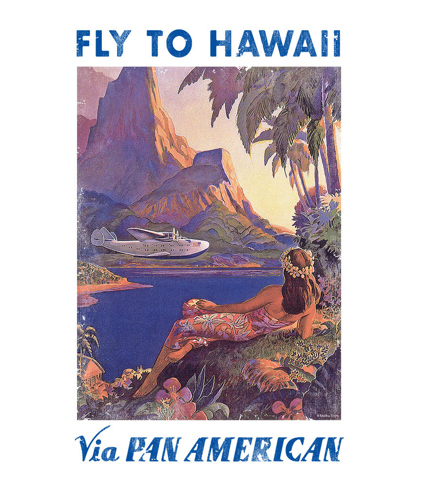 Hawaii via Pan Am T-Shirt