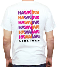 Hawaiian Airlines 70's Retro Stack T-Shirt