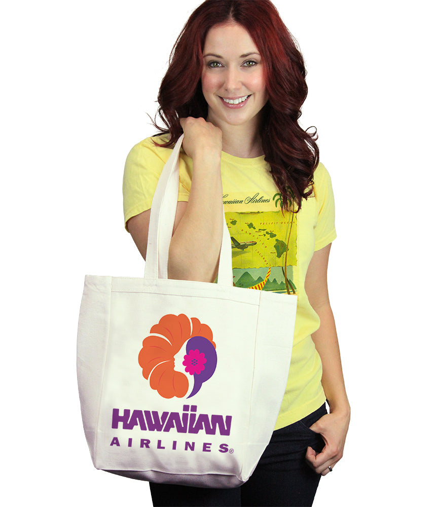 Hawaiian Airlines Heritage Logo Tote