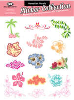 Hawaiian Florals Sticker Collection