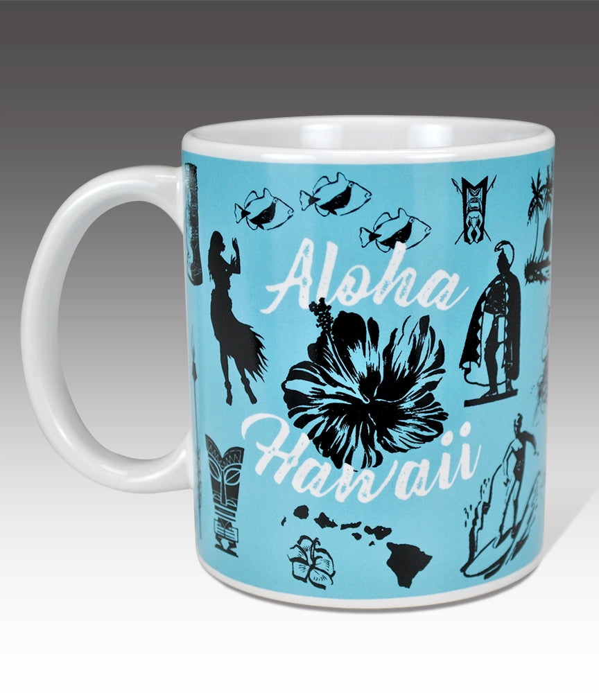 Hawaiian Icons Mug