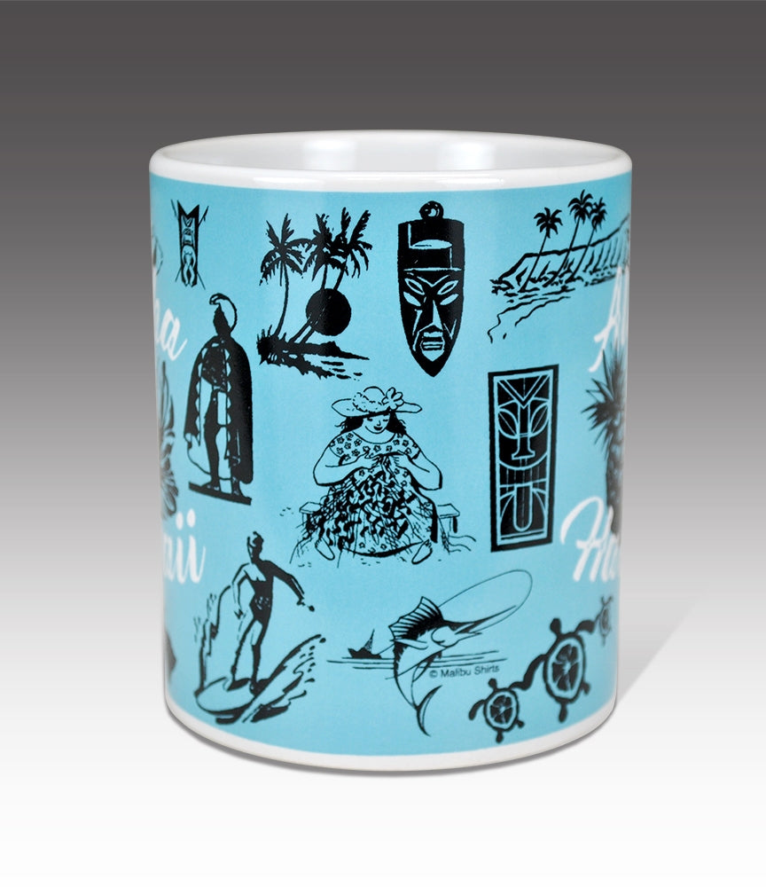 Hawaiian Icons Mug