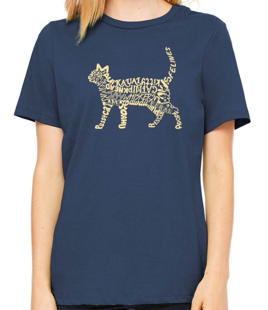 Hawaiian Island Cat Unisex T-Shirt