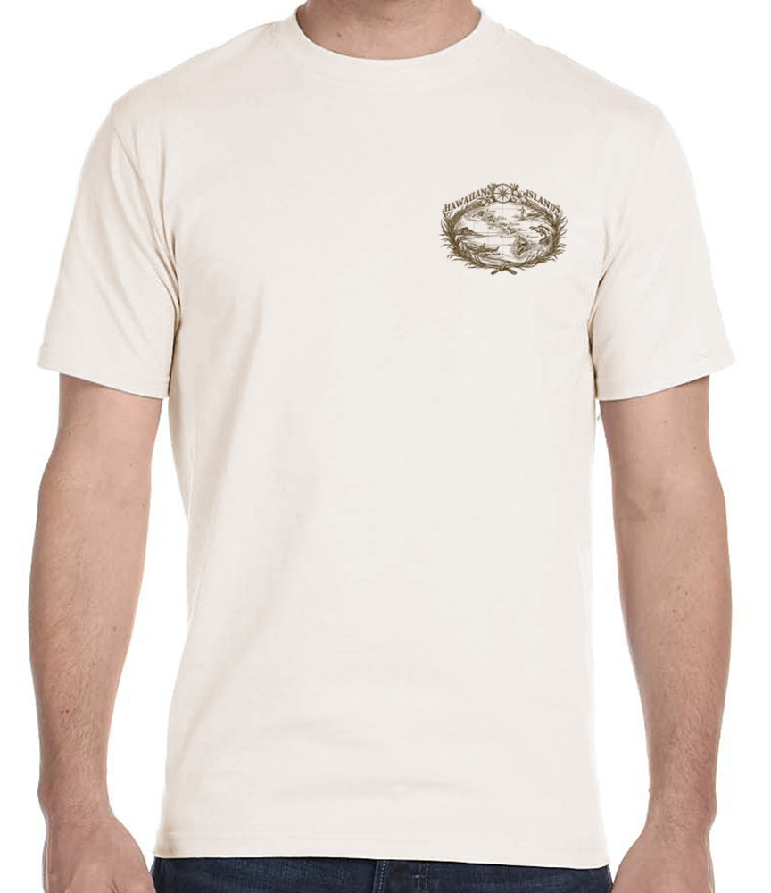 Hawaiian Islands Woodcut T-Shirt