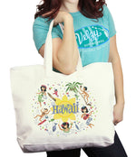 Here's Hawaii Retro Beach Bag