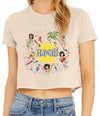 Here's Hawaii Women's Crop Top T-Shirt