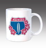 Hi Hwy 1 Floral Mug