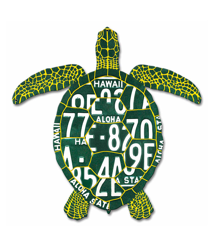 Honu License Plate Metal Sign