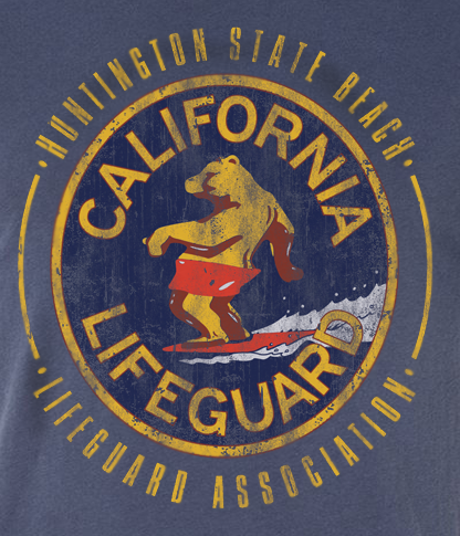 Huntington Beach Lifeguard Men's T-Shirt