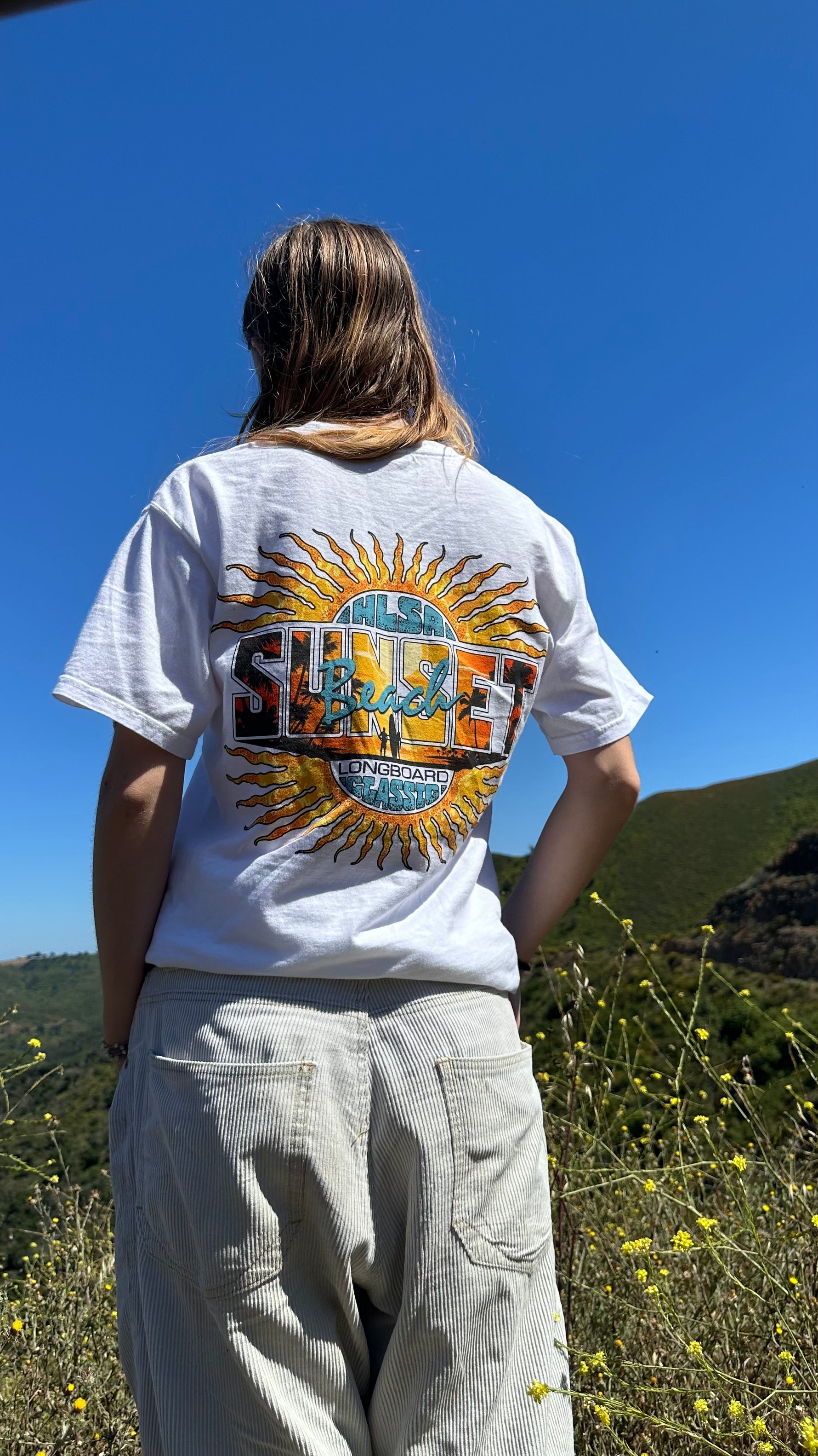 SUNSET LOGO T-SHIRT 傑 SUNSET LOGO TEE