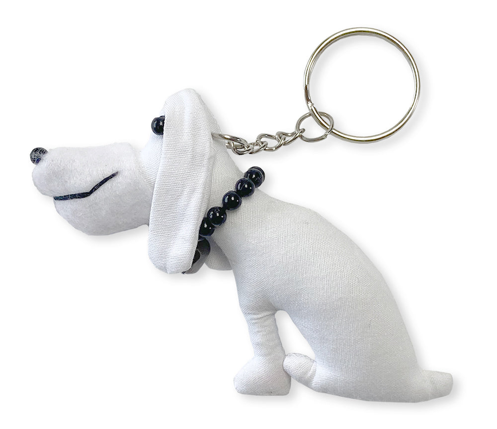 Inoki (Devoted) Dog Beach Plush Keychain
