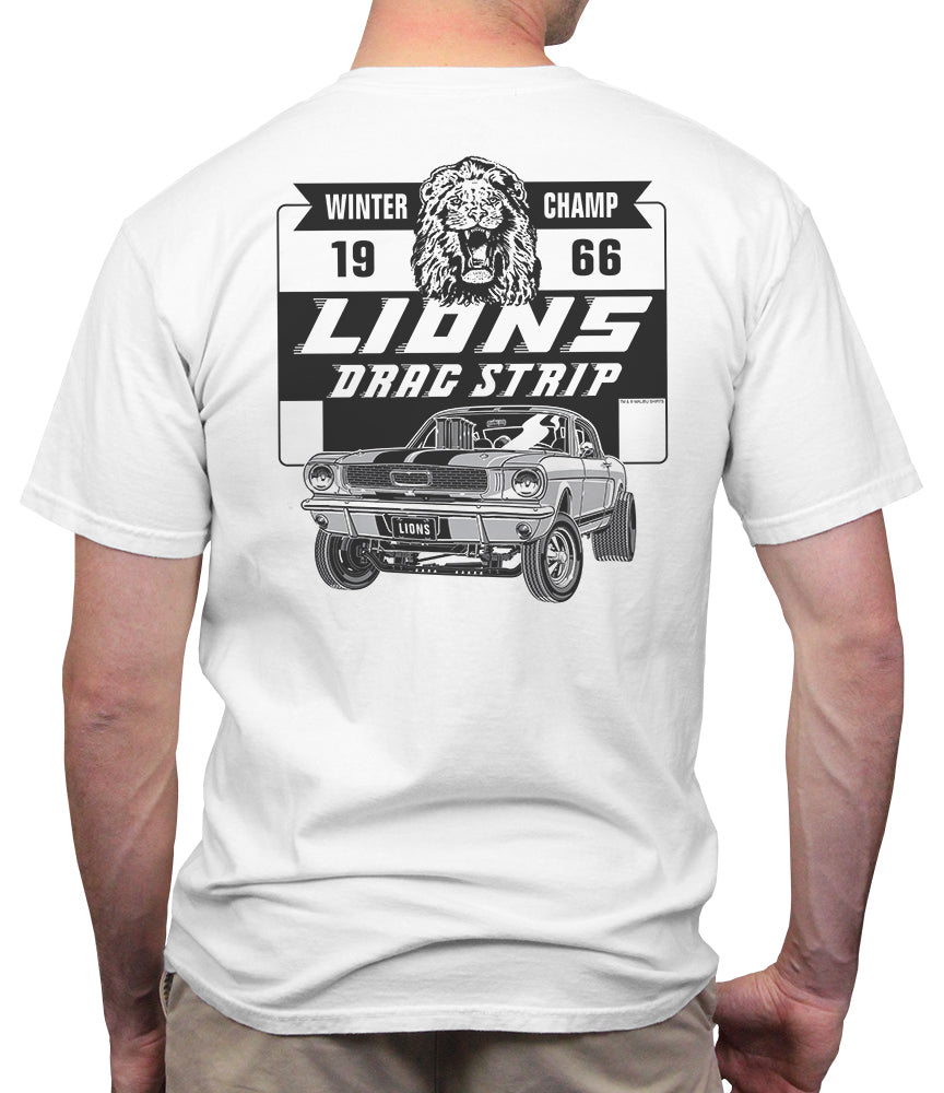 Lions Drag Strip 66 Winter Champ T-Shirt