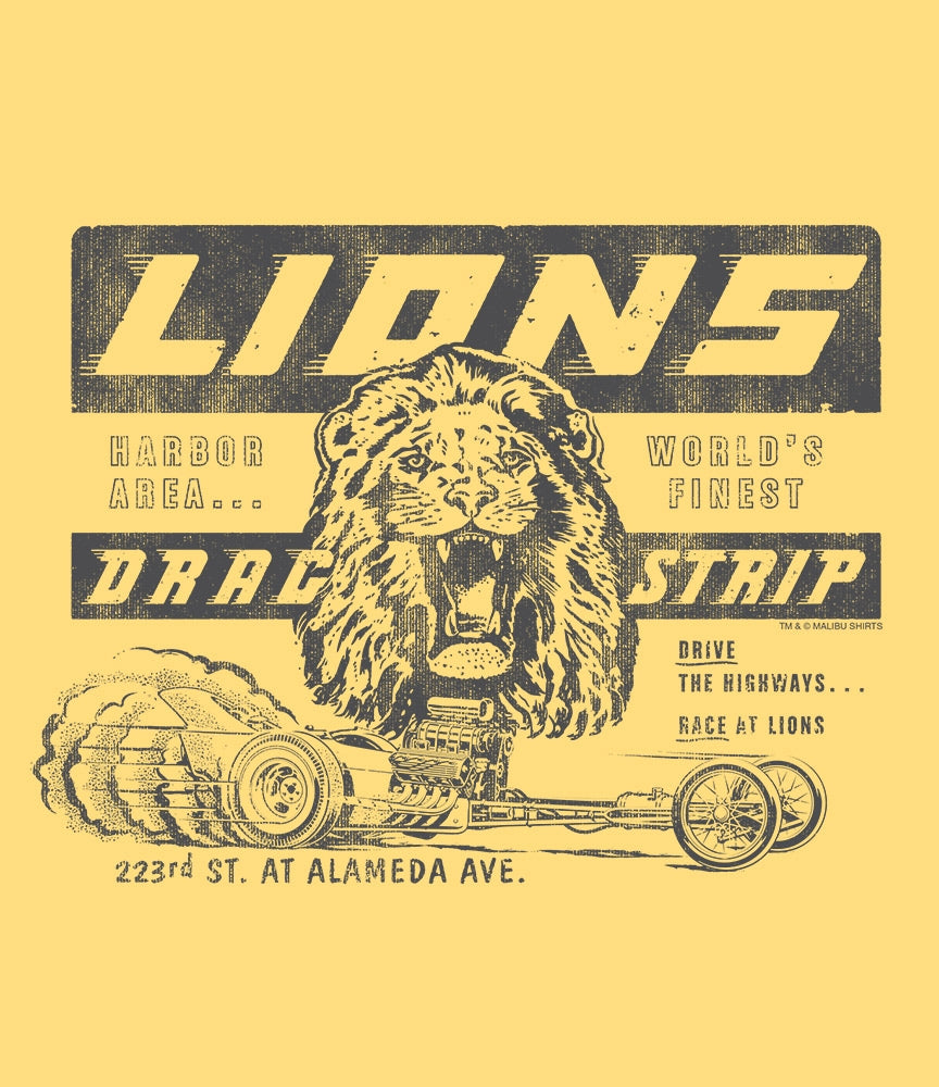 Lions Drag Strip Men's T-Shirt – Malibu Shirts