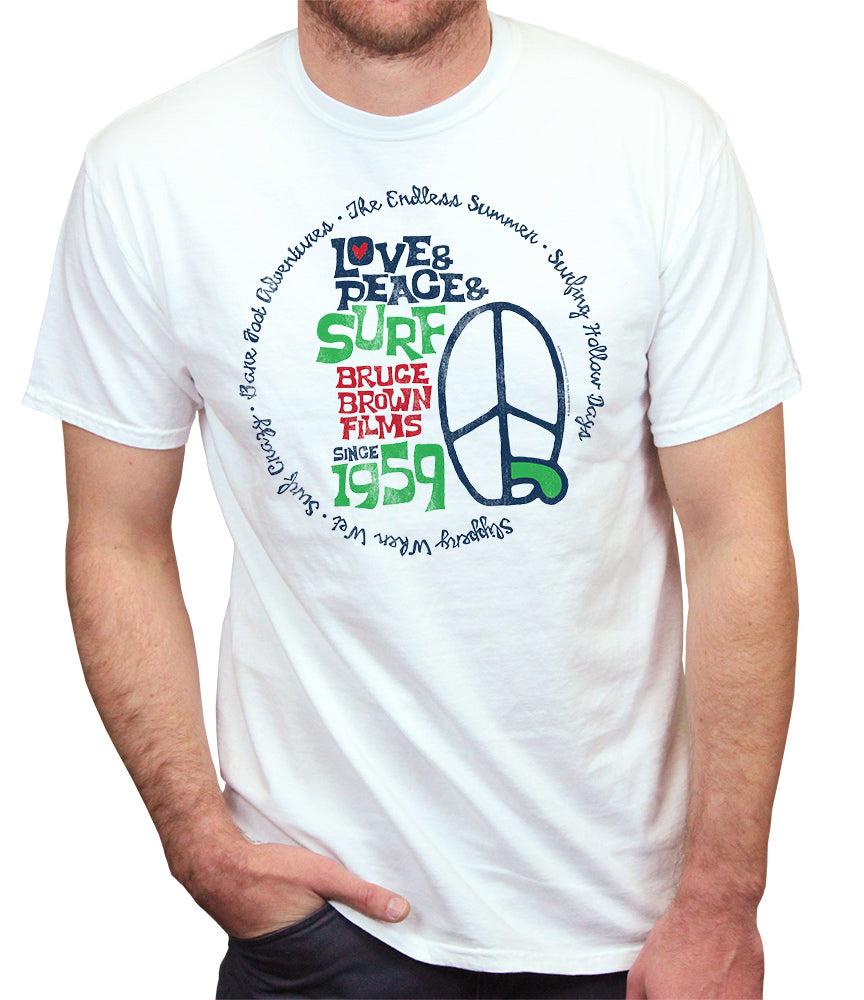 Love Peace Surf 59 T-Shirt