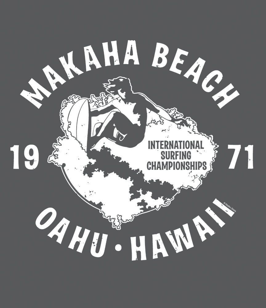 Makaha Beach 1971 Surfing Championships Men's T-Shirt