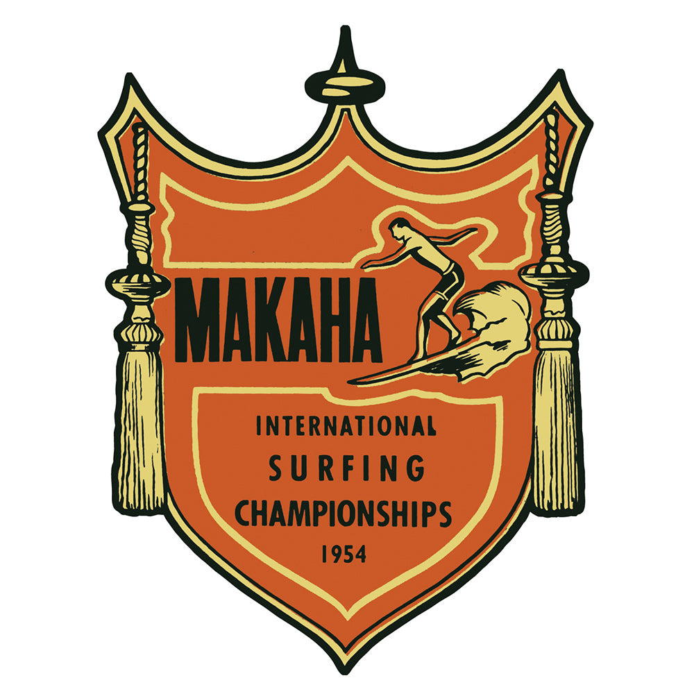 Makaha Surf Contest Sticker