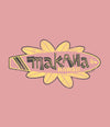 Makaha Surf Retro Flower V-Neck T-Shirt
