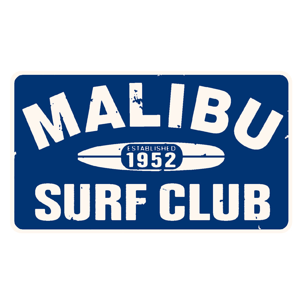 Malibu Surf Club Sticker