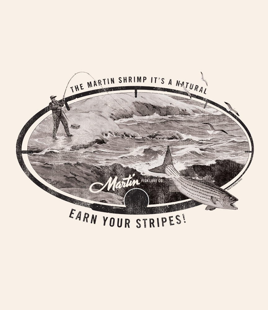 Martin Shrimp Earn Your Stripes T-Shirt