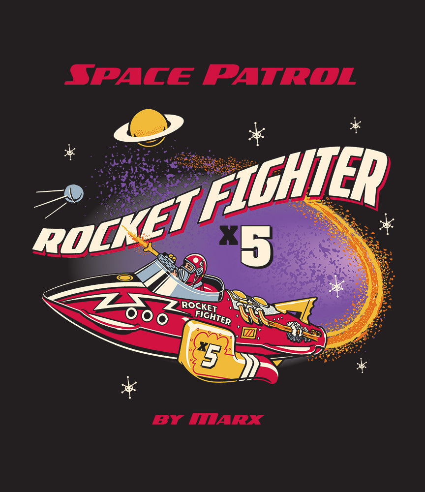 Marx X5 Rocket Fighter Retro T-Shirt