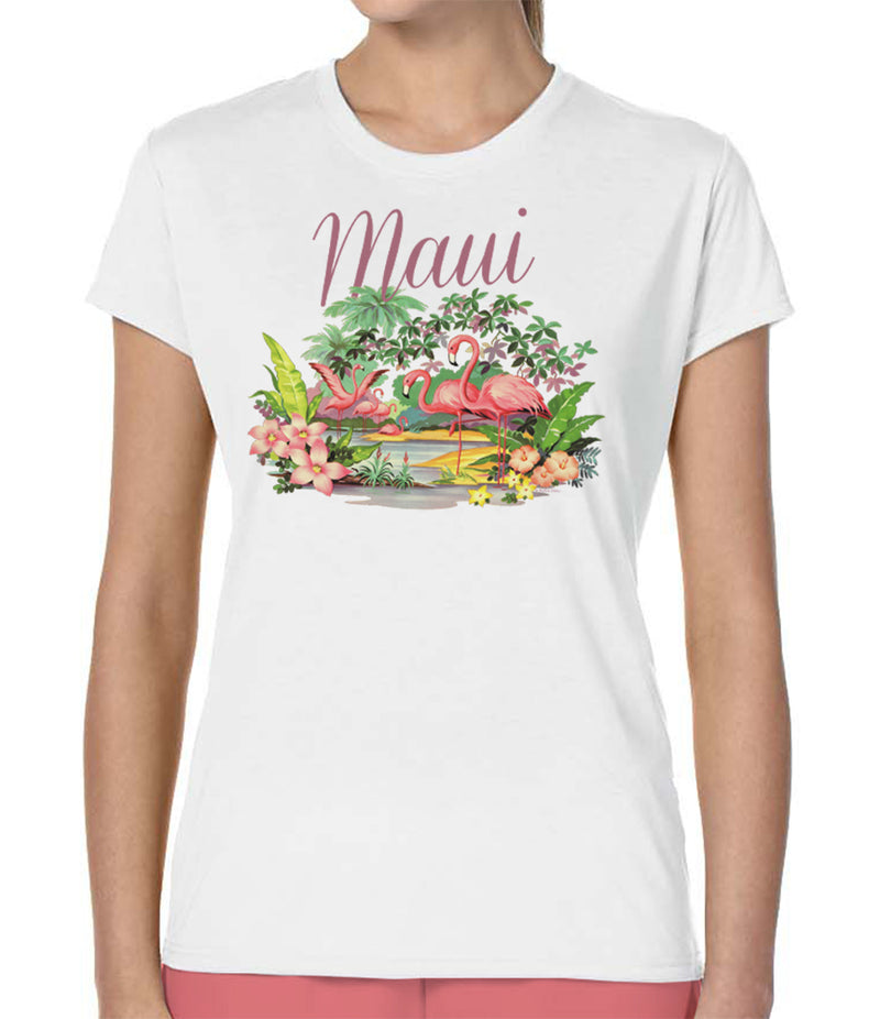 Maui Flamingos T-Shirt