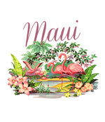 Maui Flamingos T-Shirt