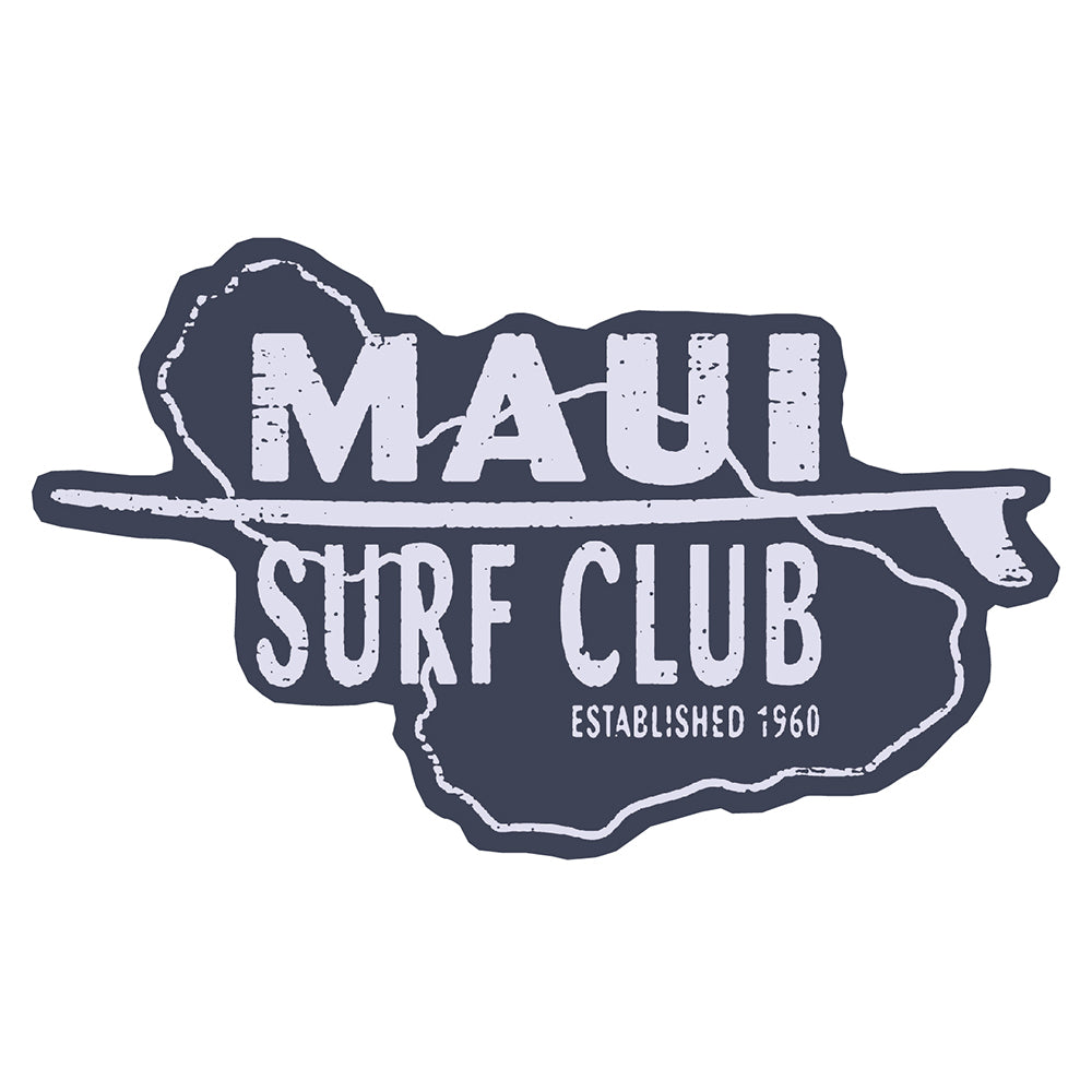 Maui Surf Club Sticker