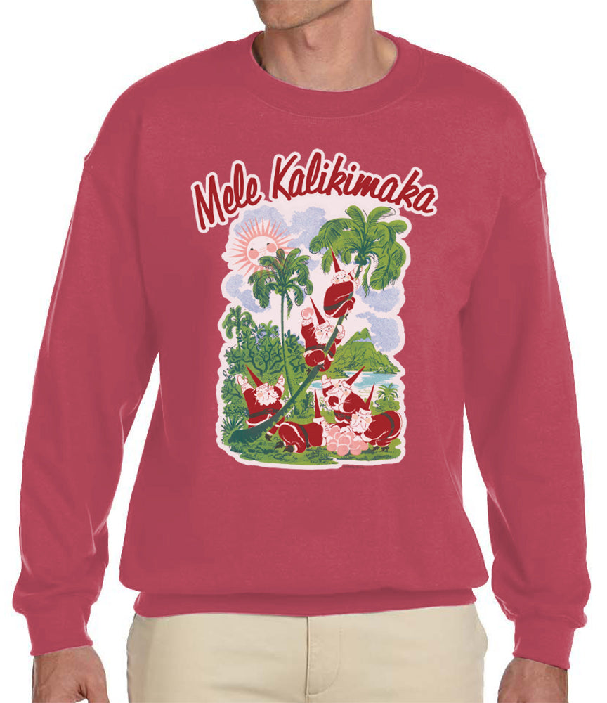 Mele Kalikimaka Coconut Crew Sweatshirt