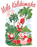 Mele Kalikimaka Santa Tote Bag