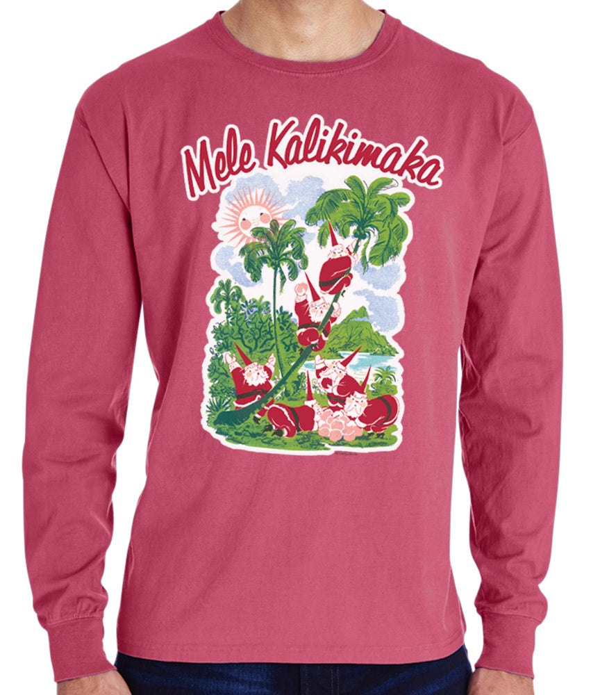 Mele Kalikimaka Vintage Red T-Shirt