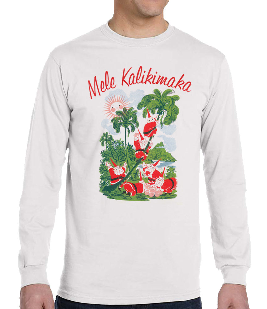 Men's (unisex) Mele Kalikimaka Long Sleeve