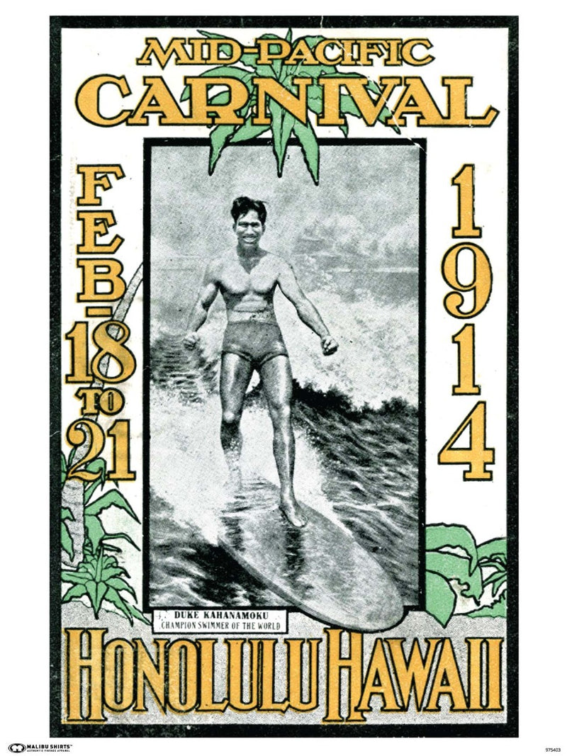 Mid Pacific Carnival 1914 Poster