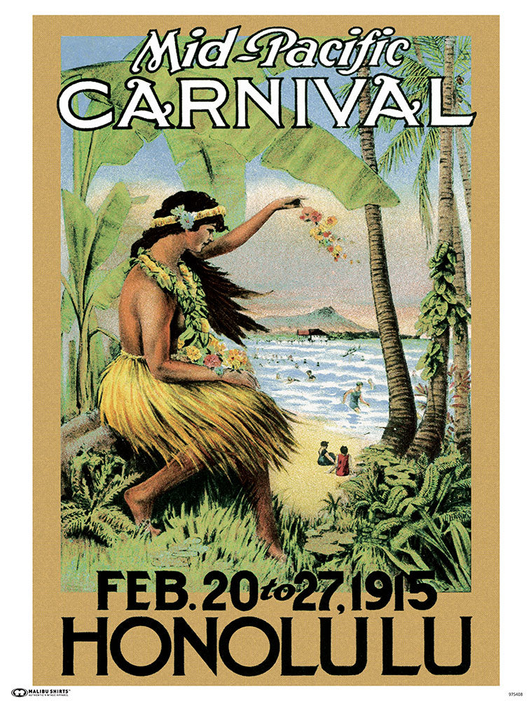 Mid Pacific Carnival 1915 Poster