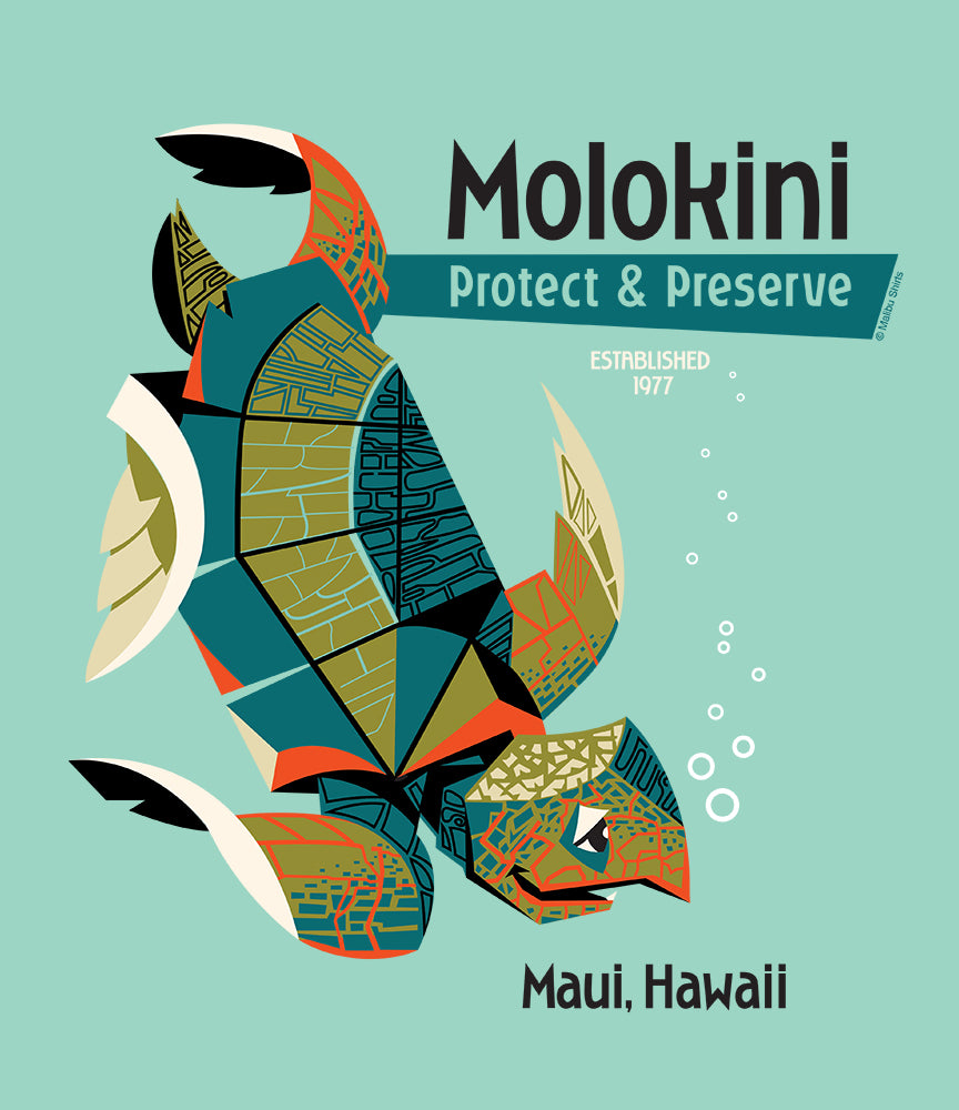 Molokini Turtle Youth T-Shirt