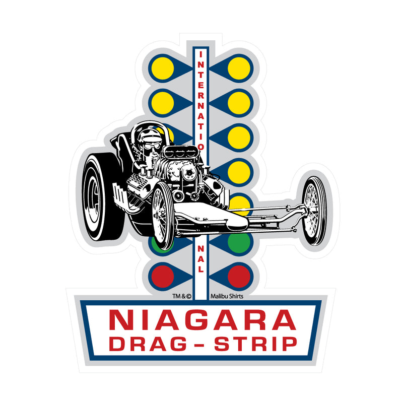 Niagara Drag Strip Sticker