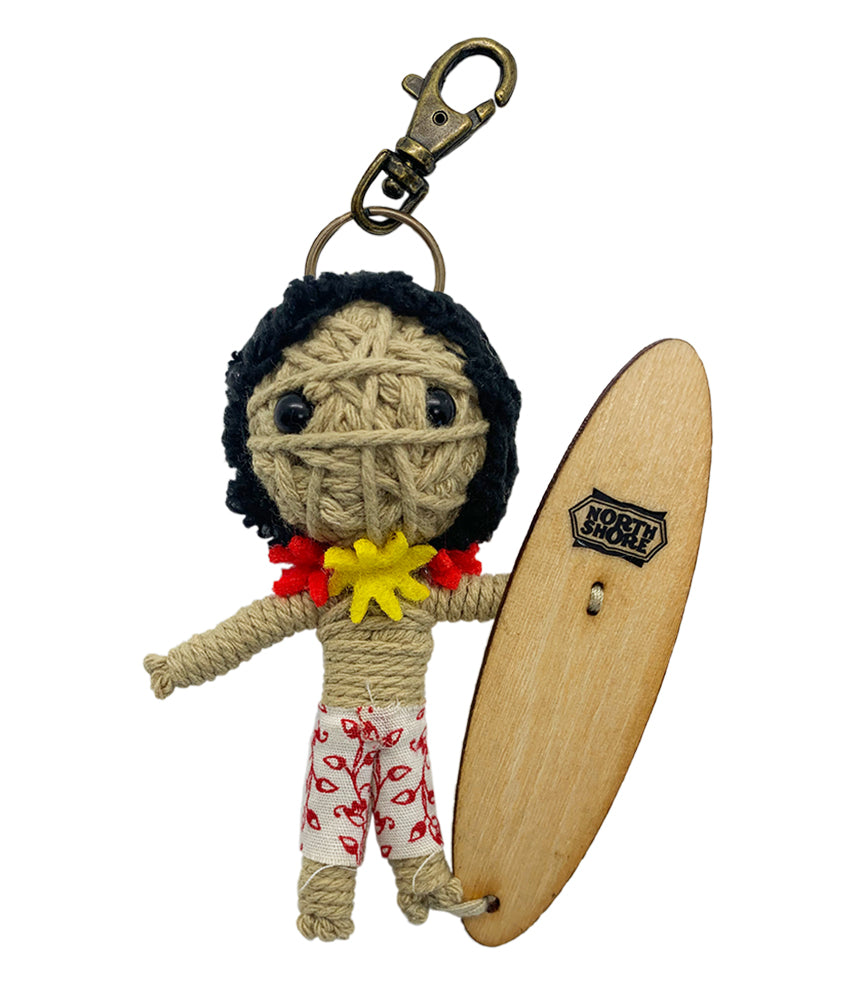 North Shore Surfer Keychain