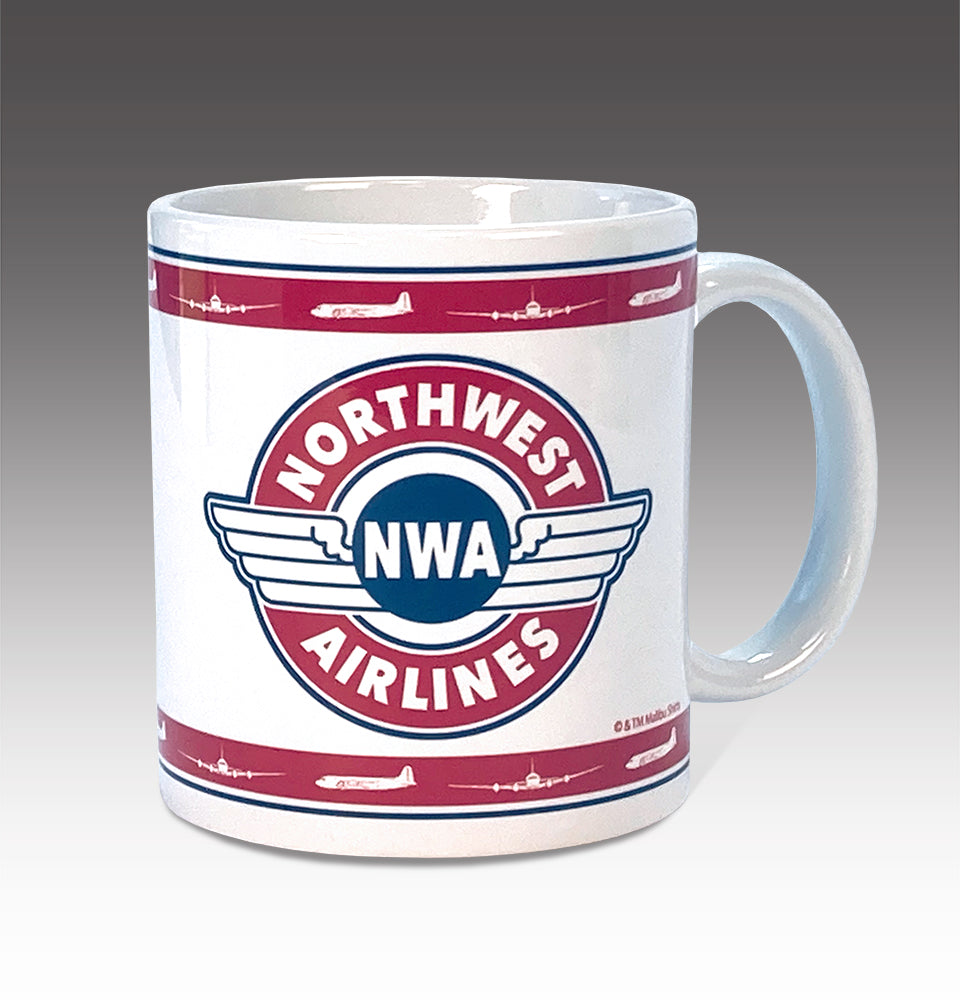 Northwest Airlines Wings Coffee Mugs