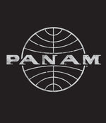 Pan Am Globe Black Unisex T-Shirt