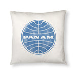 Pan Am Globe Logo Pillow Case