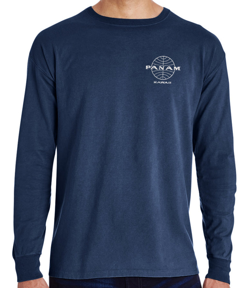 Pan Am Globe Surfer Long Sleeve T-Shirt