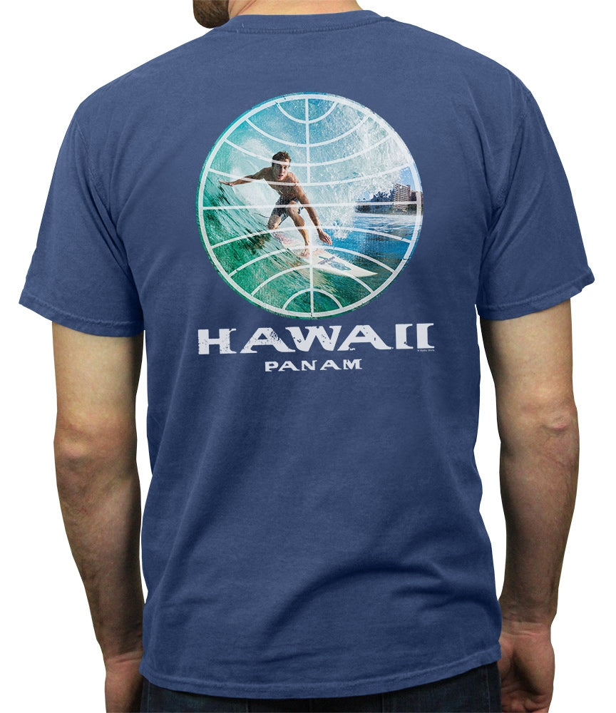 Pan Am Globe Surfer Men's T-shirt