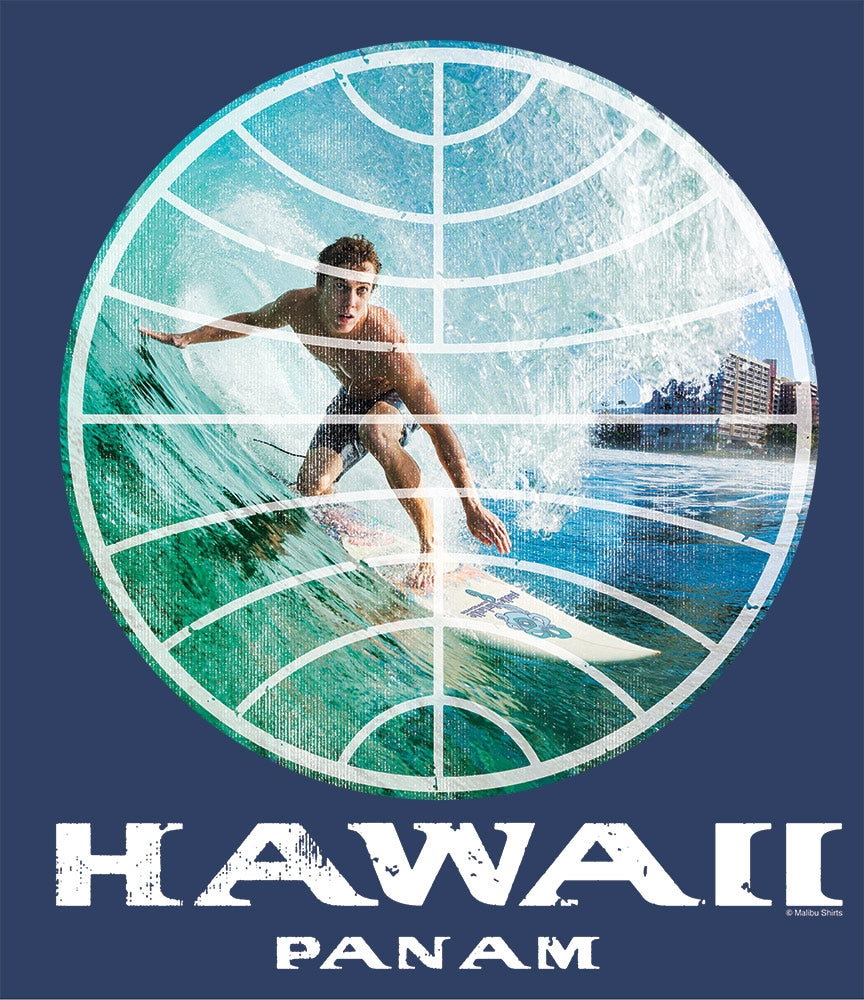 Pan Am Globe Surfer Men's T-shirt