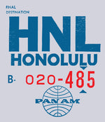 Pan Am HNL Ticket Men's Shirt