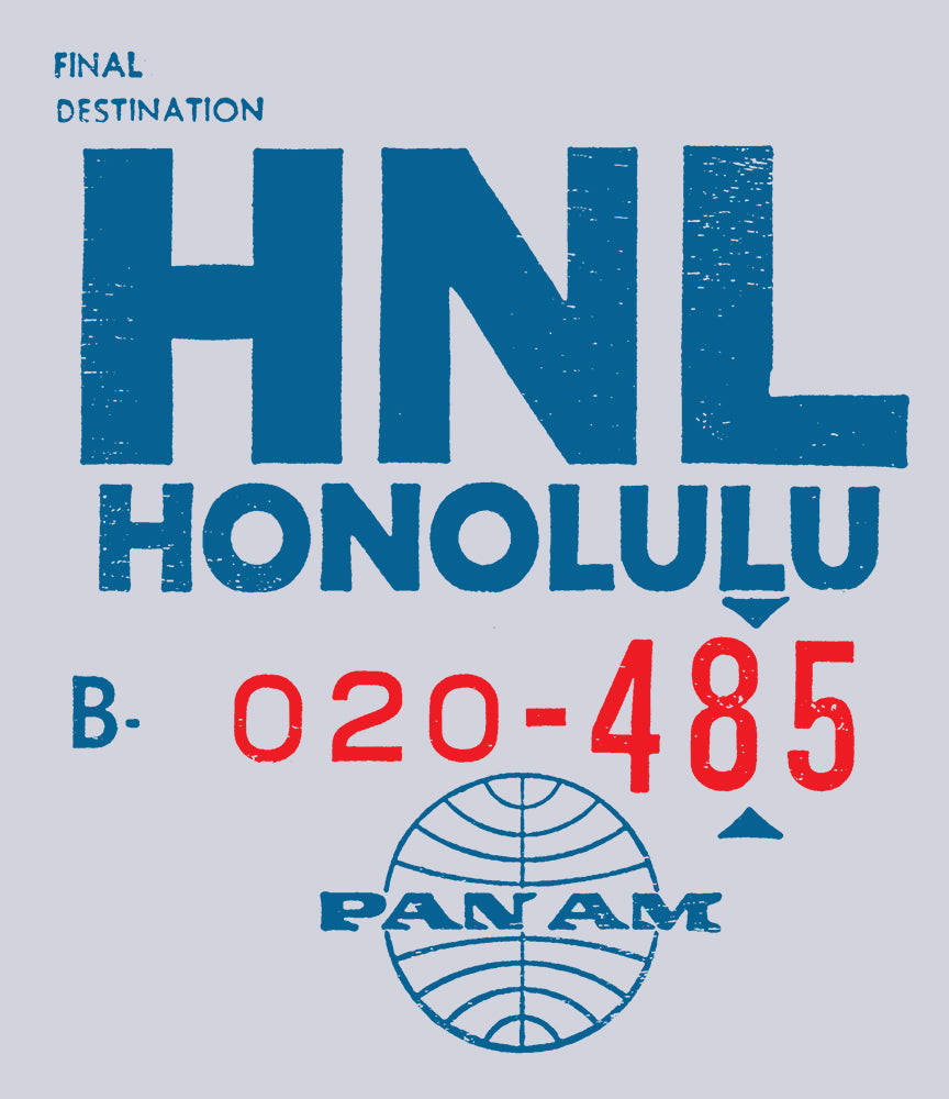 Pan Am HNL Ticket Men's Shirt