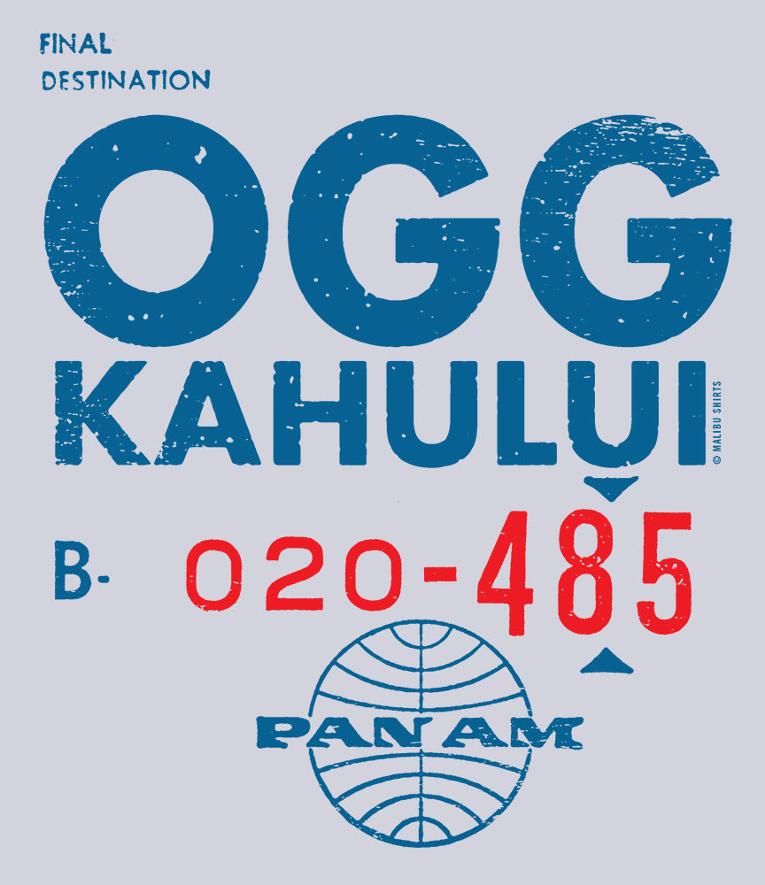 Pan Am OGG Ticket Men's Shirt