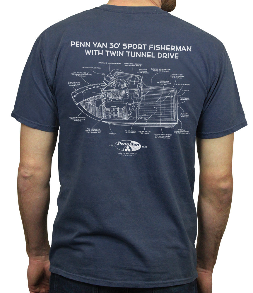 Penn Yan 30ft Sport Fisherman T-Shirt